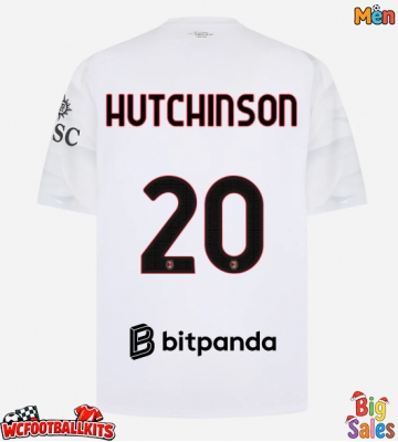 AC Milan Omari Hutchinson #20 Replica Away Stadium Shirt 2026-27 Short Sleeve